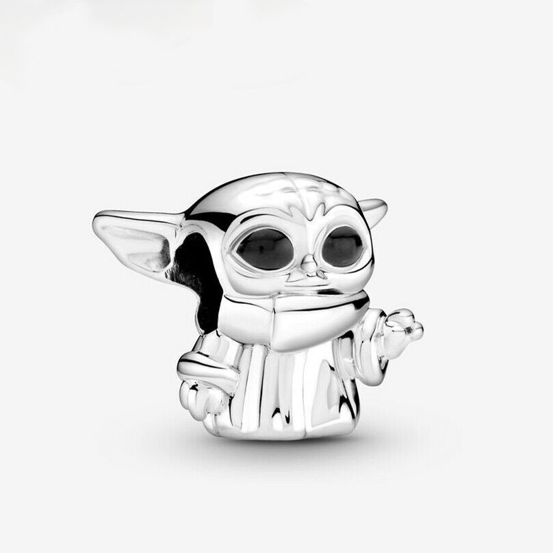 Disney Star War Baby Yoda S925 Charm Sterling Silver