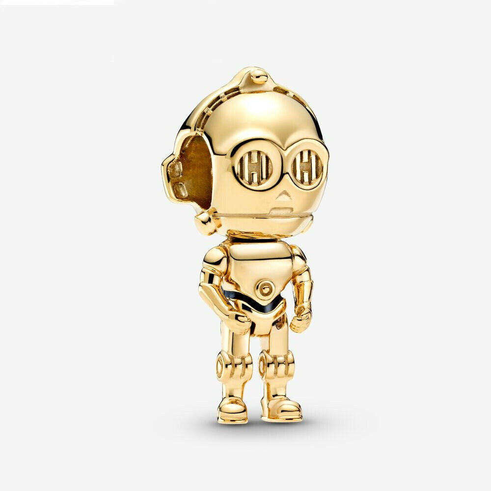 Disney Star War C-3PO S925 Charm Sterling Silver