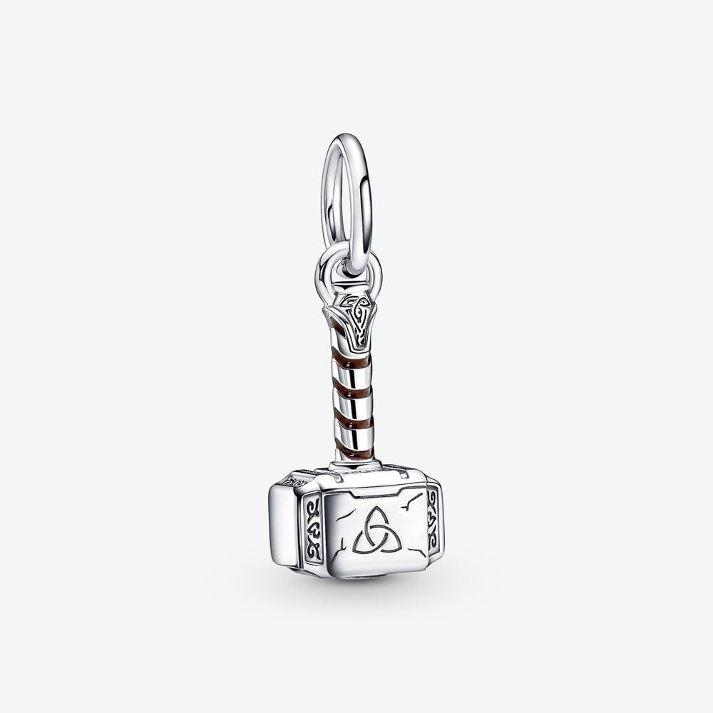 Marvel: Thor Hammer Dangle Charm S925 Sterling Silver