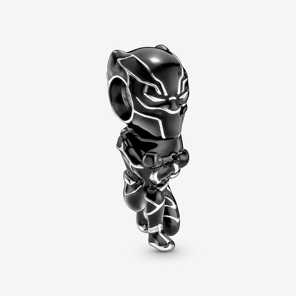 Marvel:  Black Panther Charm S925 Sterling Silver