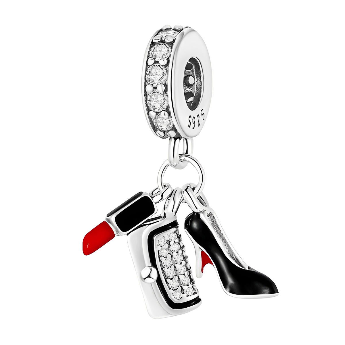 Powerful Woman Charm S925 Sterling Silver