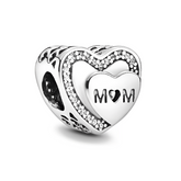 Mother's Love Charm S925 Sterling Silver