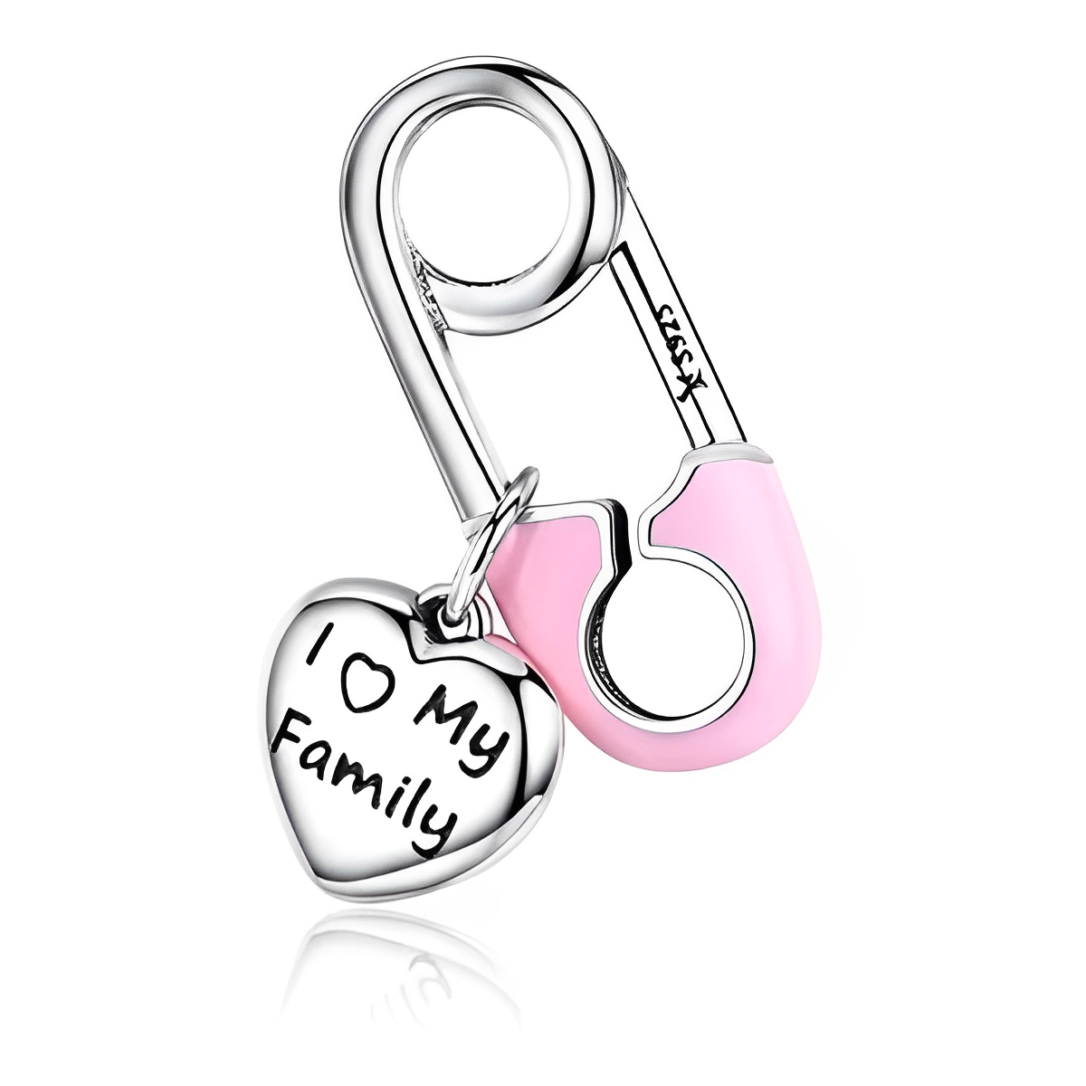 Family Charm S925 Sterling Silver