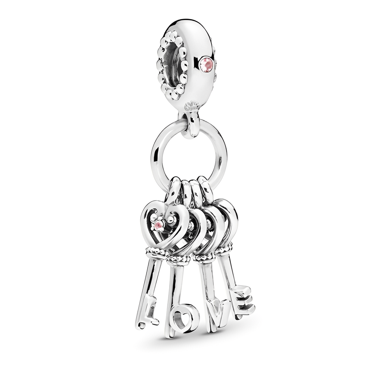 Keys Charm S925 Sterling Silver