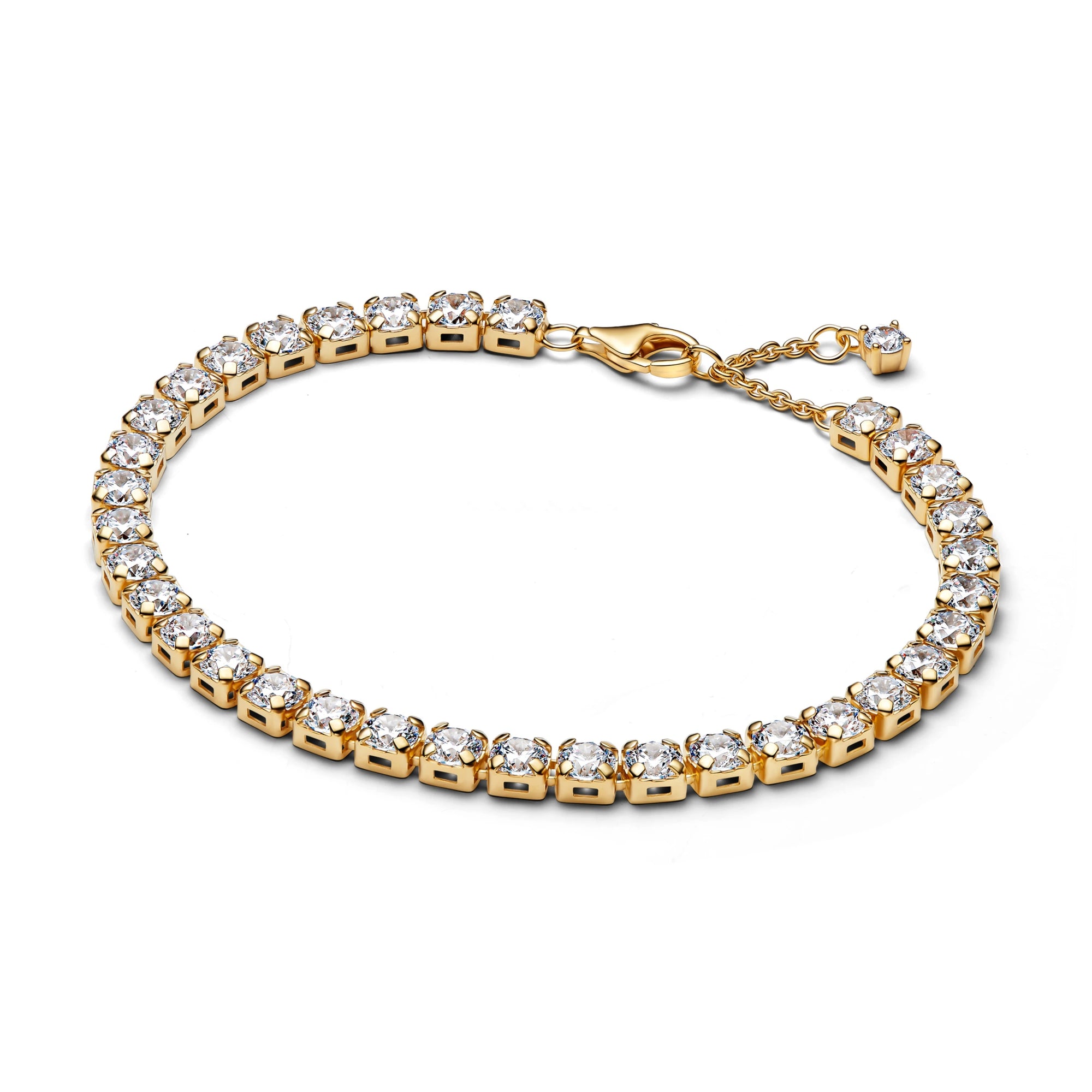 Radiant Line Bracelet 18K Gold Plate