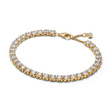 Radiant Line Bracelet 18K Gold Plate